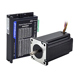1 Axis Stepper CNC Kit 3.4Nm(481.48oz.in) Nema 24 Stepper Motor & Driver