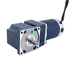 Brushed 12V 60W 2.25Nm(318.63oz.in) 180RPM w/ 10:1 Right Angle Gearbox DC Gear Motor