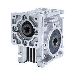 50:1 Worm Gearbox NMRV30 Worm Gear Speed Reducer 11mm Input Shaft Diameter