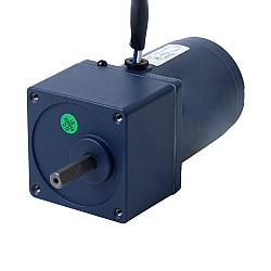 6W 220VAC 50Hz 450RPM 0.10Nm(14.16oz.in) Flange 60mm Spur Gearbox Single-phase AC Induction Motor