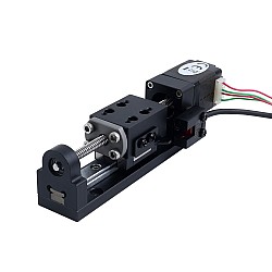 Nema 8 Stepper Ball Screw Linear Actuator 0.5A Stroke 30mm 0.01Nm(1.416oz.in) Lead 1mm(0.03937") with Sensor