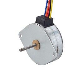 CN On Sale - Φ42x16.5mm PM External Linear Stepper Motor 0.4A Lead 0.5mm/0.0197" Length 21mm